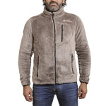 Blouson polaire homme carian taupe