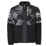 Blouson polaire homme cefran noir / gris