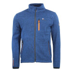 Blouson polaire homme cemo bleu nuit