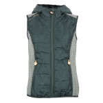Blouson polaire sans manches femme antilope kaki