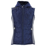 Blouson polaire sans manches femme antilope marine