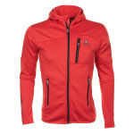 Blouson polar shell campus rouge