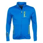 Blouson polar shell canton bleu