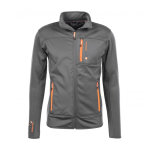 Blouson polar shell canton gris