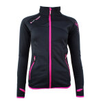Blouson polarshell femme aclimate noir / fuchsia Blouson polarshell femme aclimate noir / fuchsia