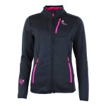 Blouson polarshell femme aynur noir / fuchsia Blouson polarshell femme aynur noir / fuchsia