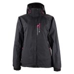 Blouson de ski 3 en 1 femme aciono noir