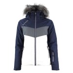Blouson de ski femme afidol marine / gris Blouson de ski femme afidol marine / gris