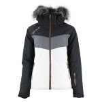 Blouson de ski femme afidol noir / gris Blouson de ski femme afidol noir / gris