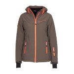 Blouson de ski femme amali taupe