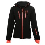 Blouson de ski homme canado noir / orange
