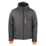 Blouson de ski sofrshell cabraplus gris nuit