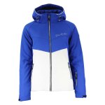 Blouson de ski softshell femme afolir blanc / bleu Blouson de ski softshell femme afolir blanc / bleu
