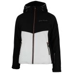 Blouson de ski softshell femme afolir blanc / noir Blouson de ski softshell femme afolir blanc / noir