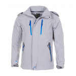 Blouson soft shell garon ecilo 1016 gris