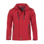 Blouson soft shell garon ecilo1016 rouge