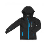 Blouson softshell ecanne38 noir / bleu