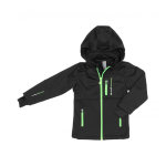 Blouson softshell ecanne38 noir / vert