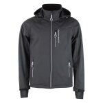 Blouson softshell homme caforain noir / blanc