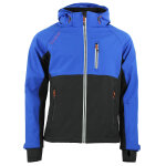Blouson softshell homme cametis bleu / noir Blouson softshell homme cametis bleu / noir