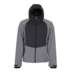 Blouson en softshell homme cander gris