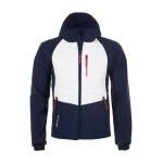 Blouson softshell homme capver blanc