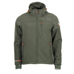 Blouson softshell homme claude kaki