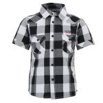 Chemise manches courtes gar�on eclavix1016 noir