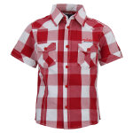Chemise manches courtes gar�on eclavix1016 rouge