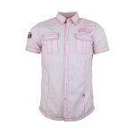 Chemise manches courtes homme cairu rose Chemise manches courtes homme cairu rose