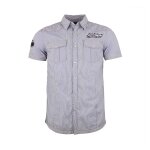 Chemise manches courtes homme cairu violet Chemise manches courtes homme cairu violet
