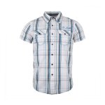 Chemise manches courtes homme carita bleu Chemise manches courtes homme carita bleu