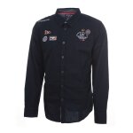 Chemise manches longues gar�on eclanver1016 marine