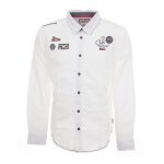 Chemise manches longues gar�on eclanver38 blanc