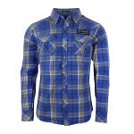 Chemise manches longues homme cefir bleu Chemise manches longues homme cefir bleu