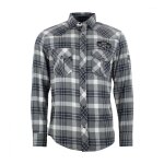 Chemise manches longues homme cefly gris