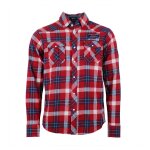 Chemise manches longues homme cefly rouge