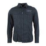 Chemise manches longues homme cirace noir