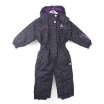 Combinaison de ski fille fancy carbone