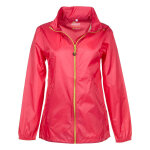 Coupe - vent lger femme ara fuchsia / jaune