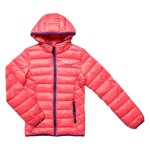 Doudoune fine fille  capuche galiseo orange