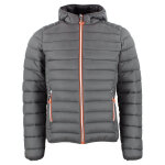 Doudoune fine homme caen gris