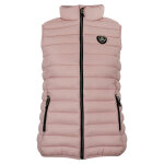 Doudoune fine sans manches femme acoti rose