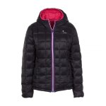 Doudoune rversible femme awa fuchsia / noir