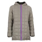 Doudoune rversible femme awill taupe / marron