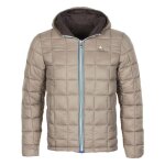 Doudoune r�versible homme cawa taupe