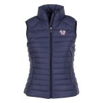 Doudoune sans manches femme acena bleu
