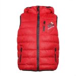 Doudoune sans manche homme carti rouge