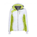 Blouson de ski femme acilorg blanc / vert Blouson de ski femme acilorg blanc / vert