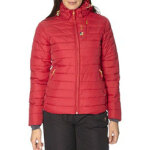 Doudoune de ski apti rouge
